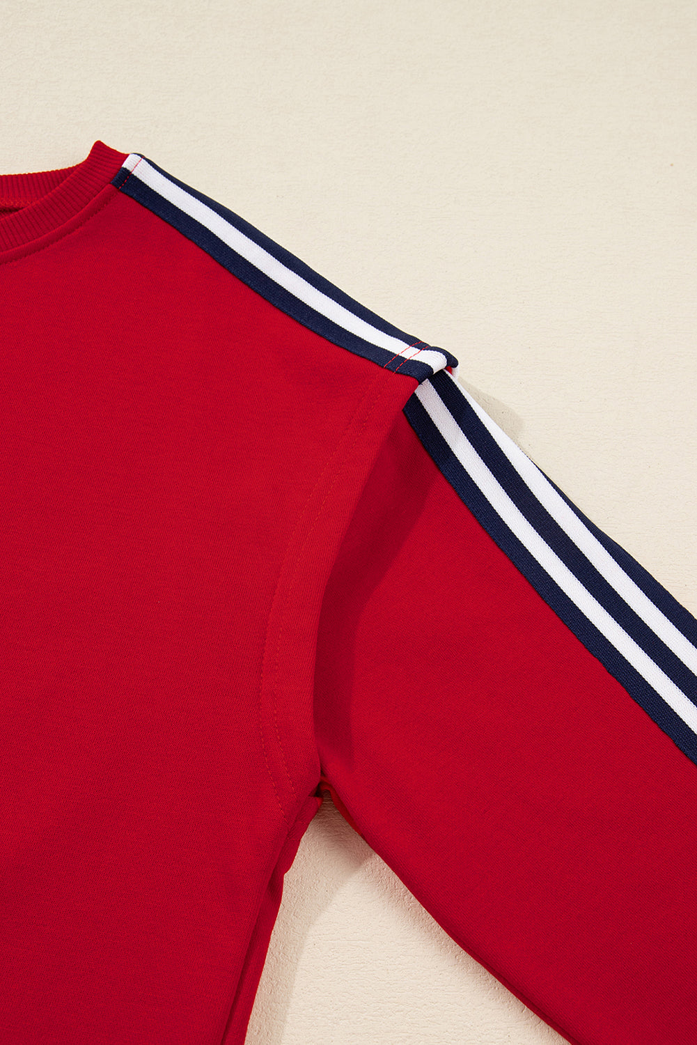 Fiery Red Varsity Sweatshirt Premium Knit Limited
