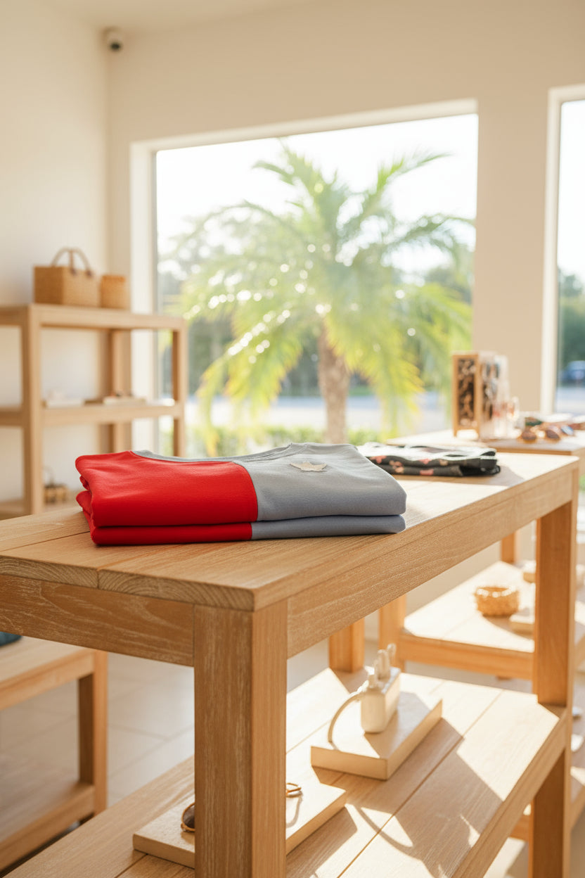 Multicolour American Flag Vintage Oversized Pullover Sweatshirt