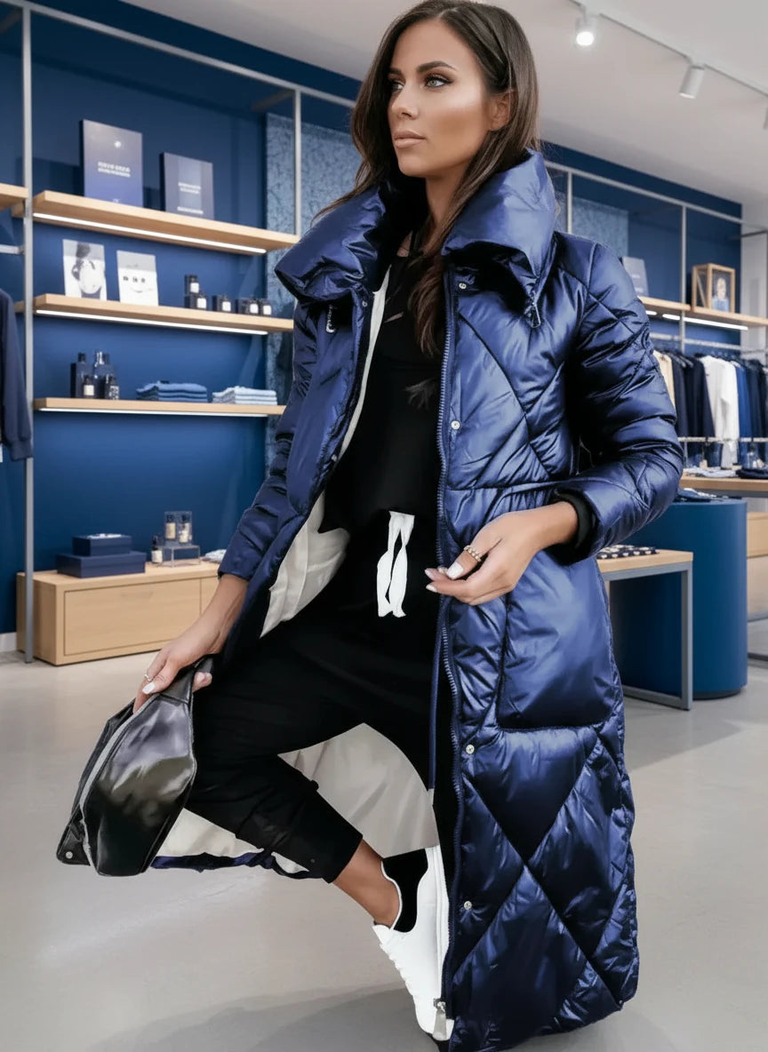 Plus Size Winter Long Fashion Coat