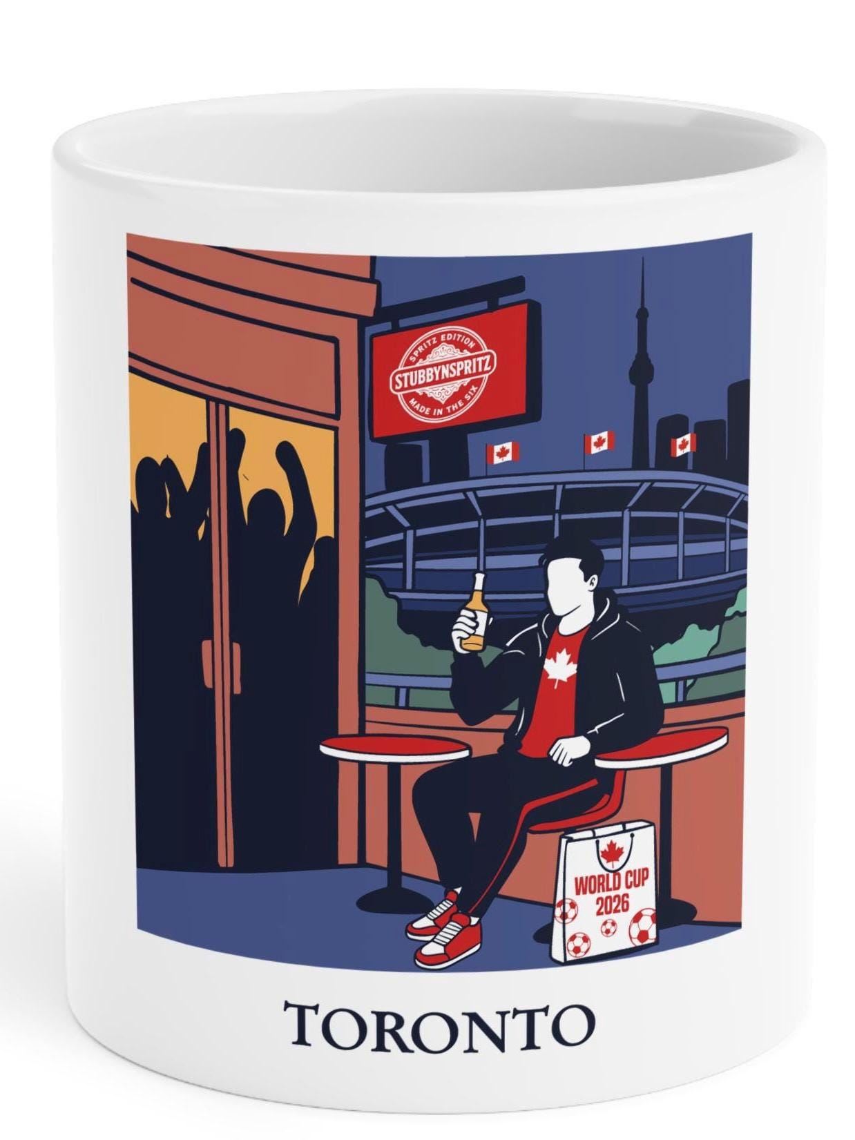 Toronto World Cup Ceramic Mug For Coffee Lovers, World Cup Collection, Limited Edition