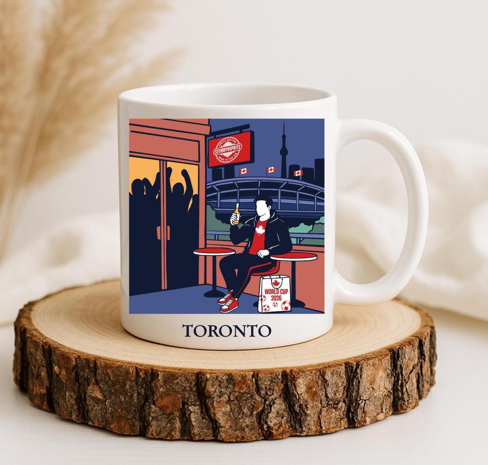 Toronto World Cup Ceramic Mug For Coffee Lovers, World Cup Collection, Limited Edition