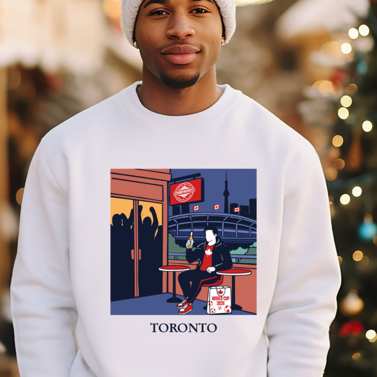 Premium Cotton Sweatshirt World Cup Toronto 2026 Limited Edition Authentic Collection