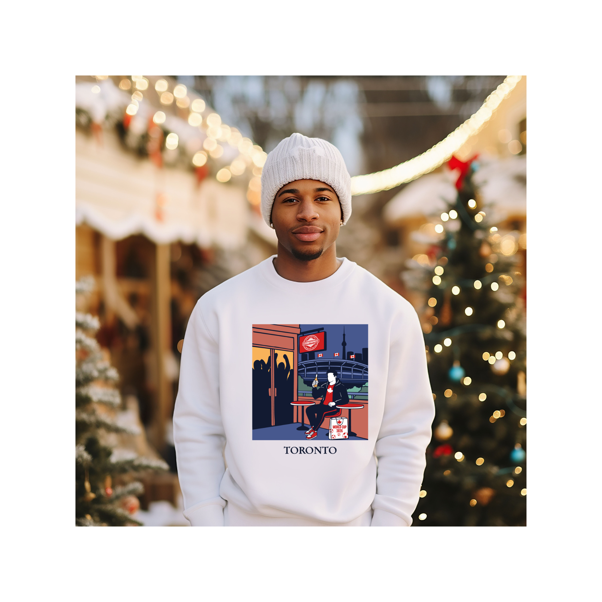 World Cup Toronto Sweatshirt Cashmere Blend Collection Limited Edition Official Fanwear For 2026 Games