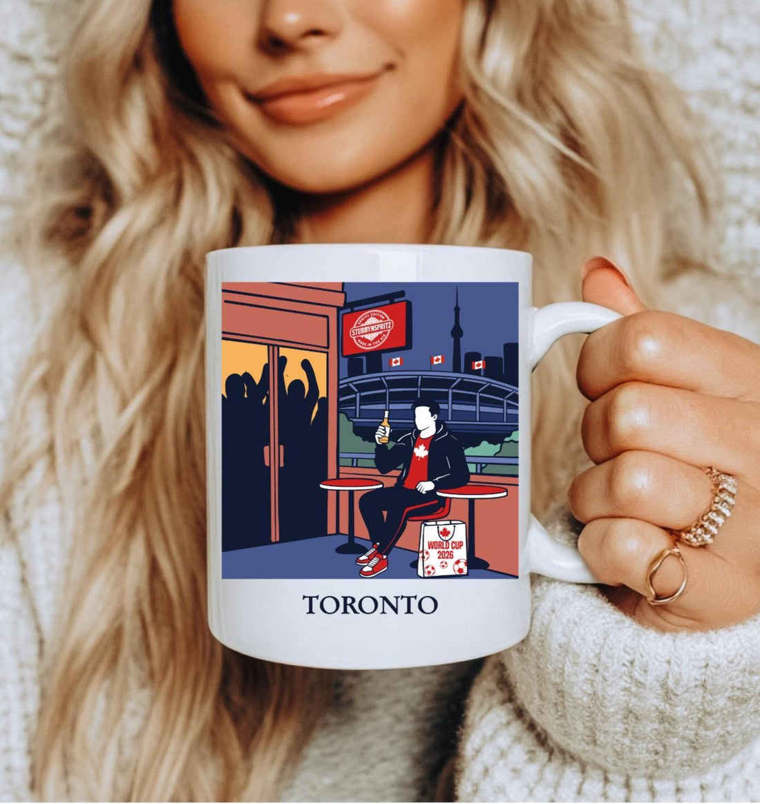 Toronto World Cup Ceramic Mug For Coffee Lovers, World Cup Collection, Limited Edition
