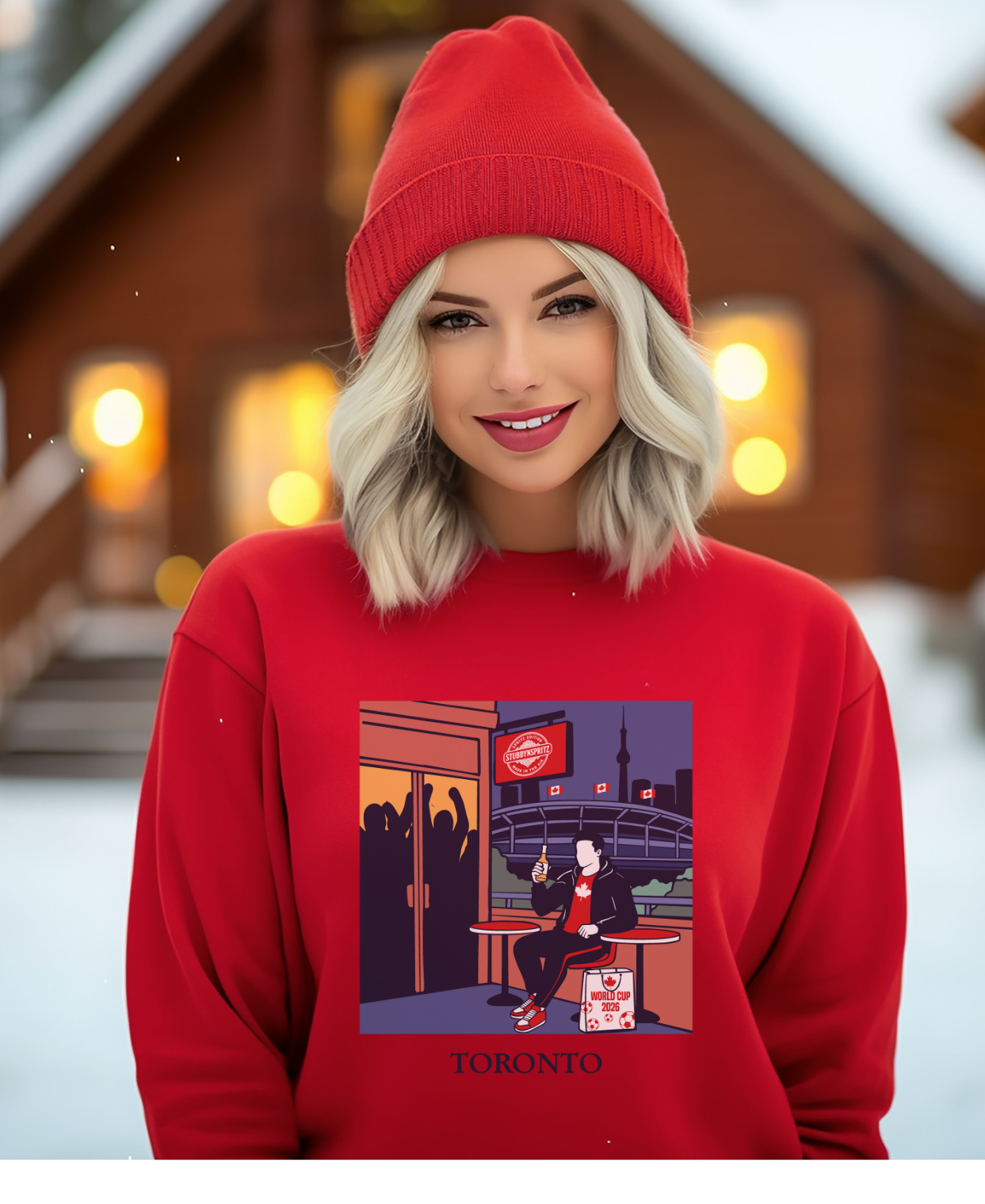 World Cup Toronto Sweatshirt Cashmere Blend Collection Limited Edition Official Fanwear For 2026 Games