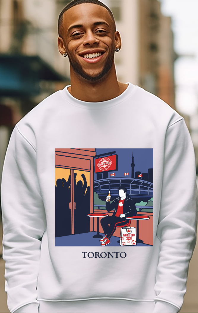 Premium Cotton Sweatshirt World Cup Toronto 2026 Limited Edition Authentic Collection