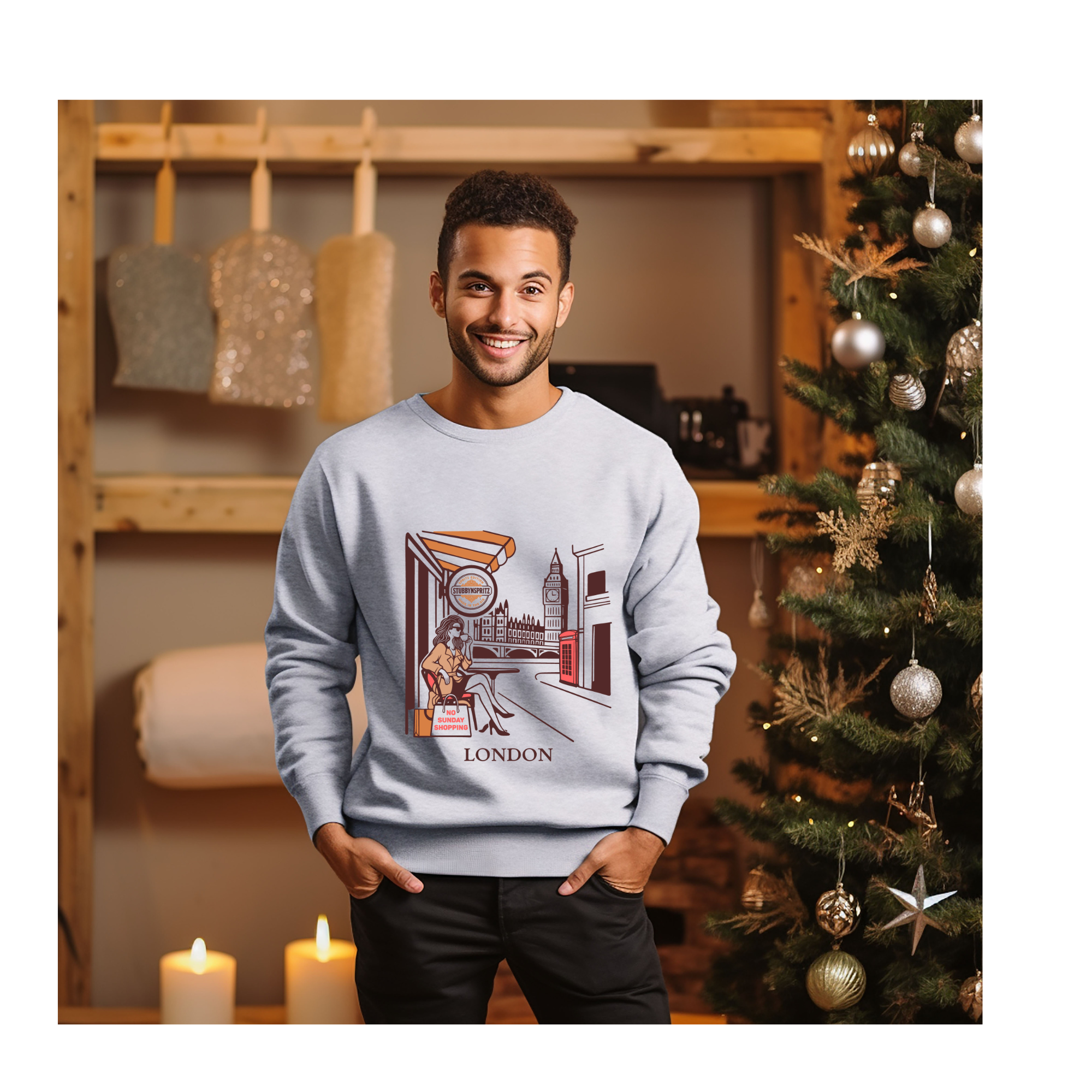 London Souvenir Sweatshirt Heritage London Collection Limited Edition Urban Explorer