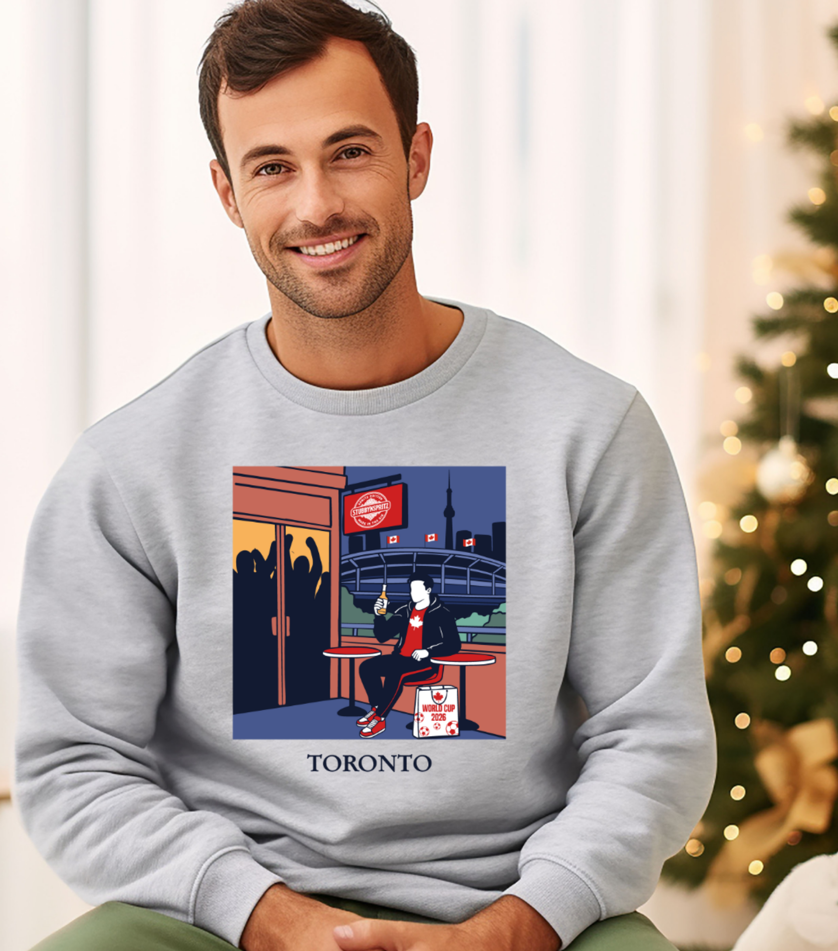 Premium Cotton Sweatshirt World Cup Toronto 2026 Limited Edition Authentic Collection