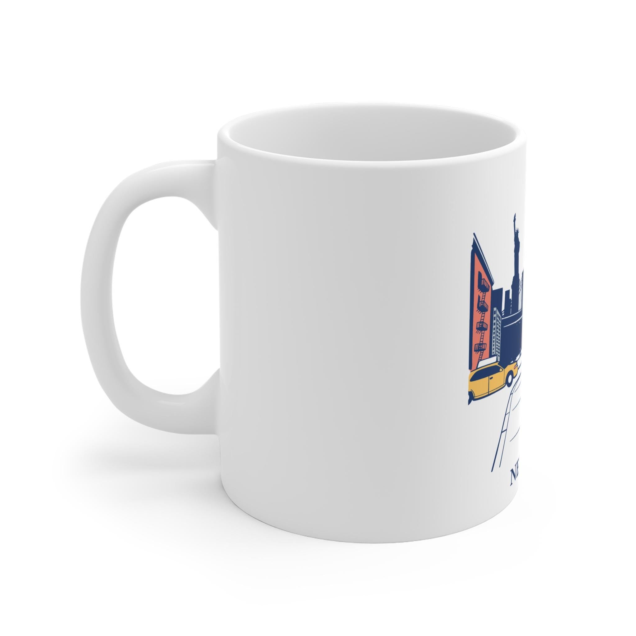 New York Cafe Ceramic Coffee Mug Limited Edition