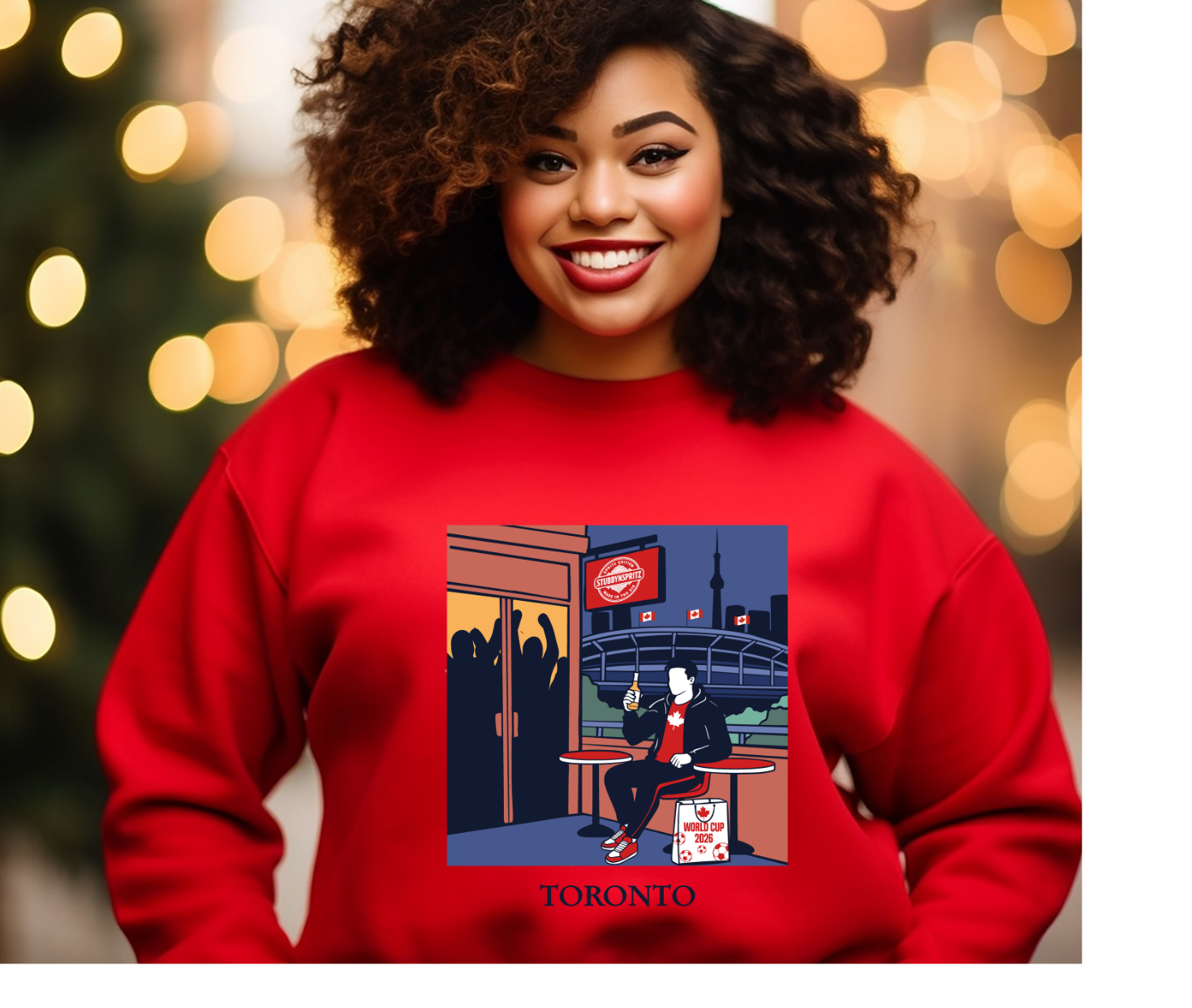 World Cup Toronto Sweatshirt Cashmere Blend Collection Limited Edition Official Fanwear For 2026 Games