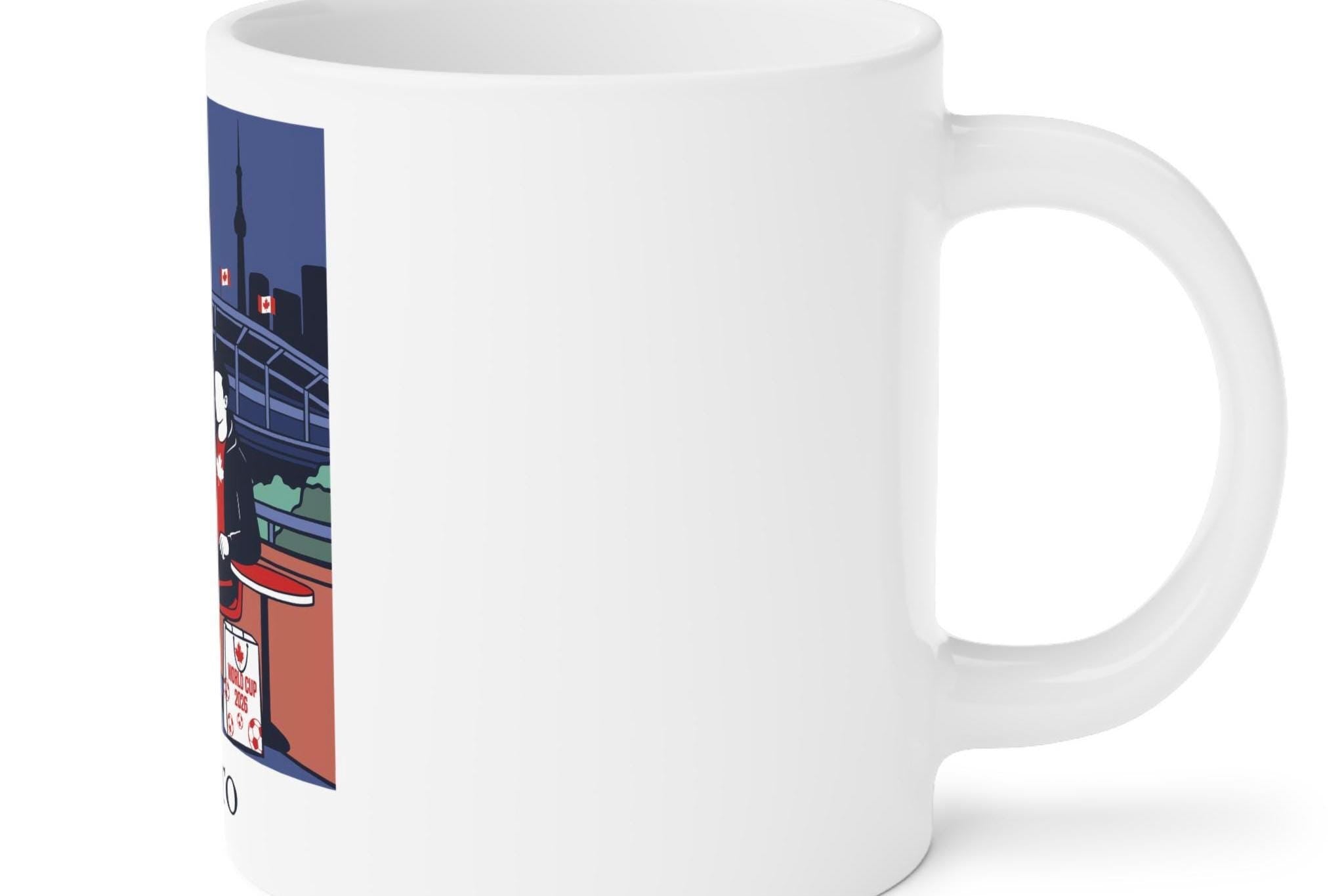 Toronto World Cup Ceramic Mug For Coffee Lovers, World Cup Collection, Limited Edition