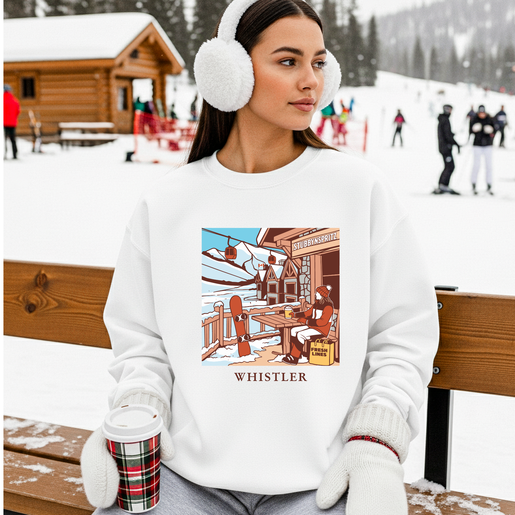 Whistler Sweatshirt Cotton Polyester Collection Limited