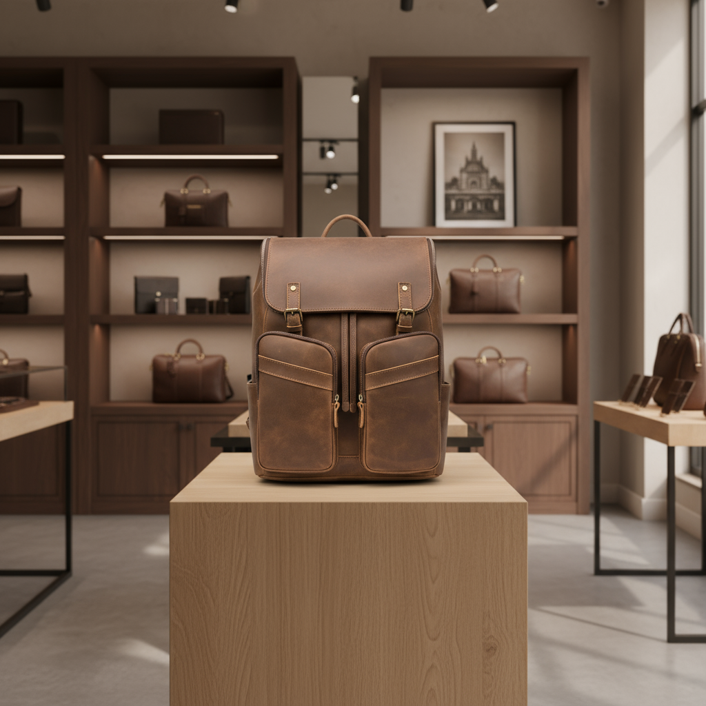 Vintage Leather Handbag