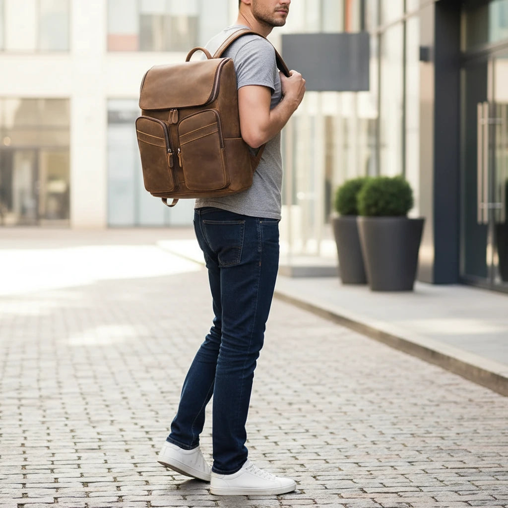 Vintage Leather Handbag
