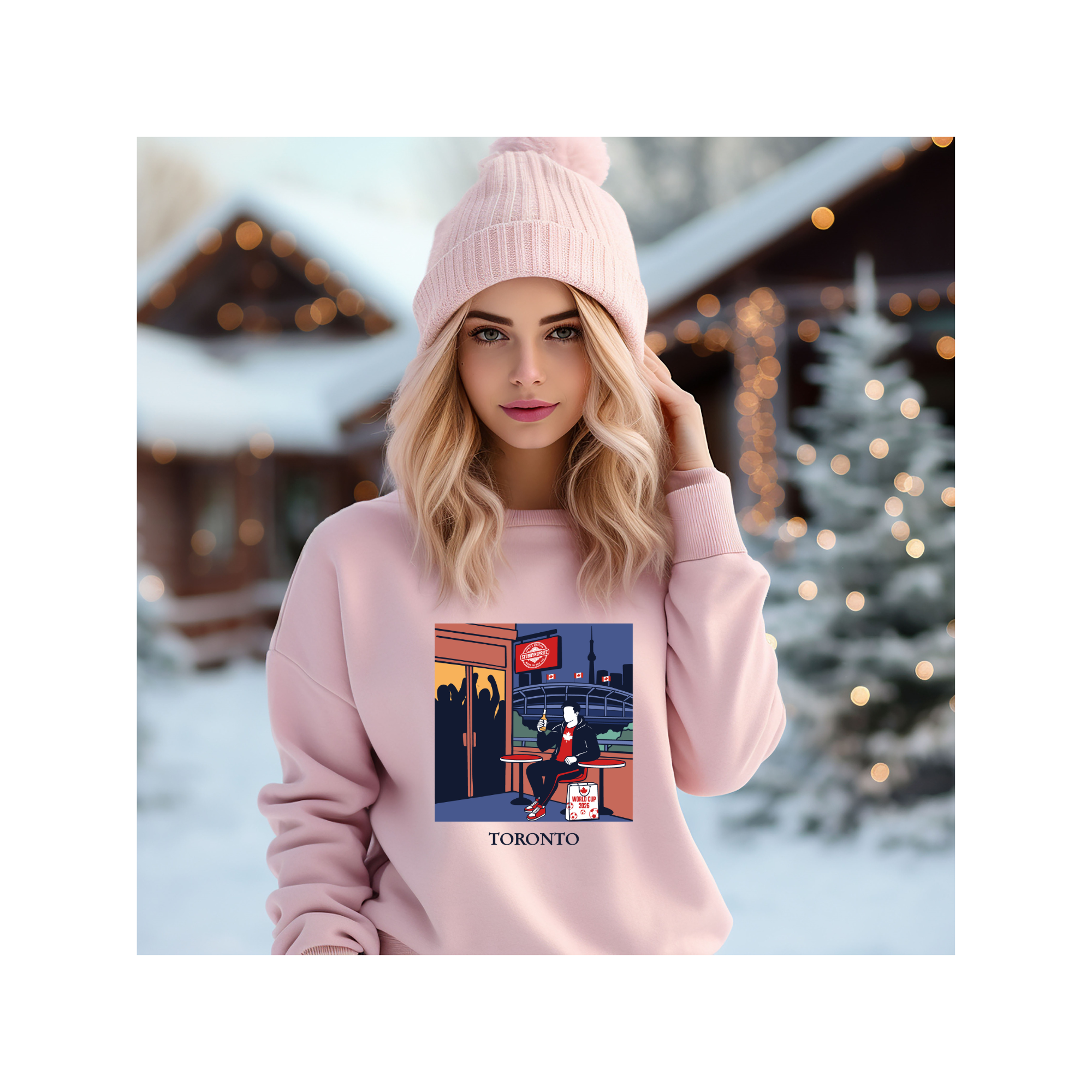 World Cup Toronto Sweatshirt Cashmere Blend Collection Limited Edition Official Fanwear For 2026 Games