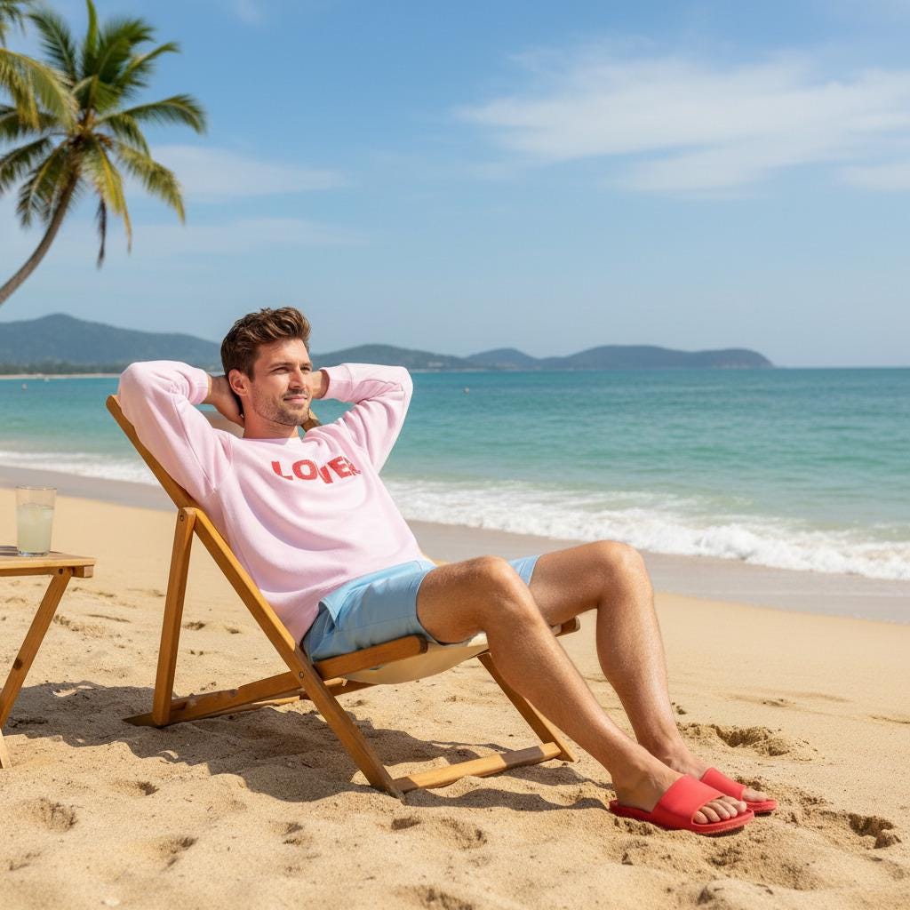 Be In Love City Sweatshirt Embroidered Limited Edition