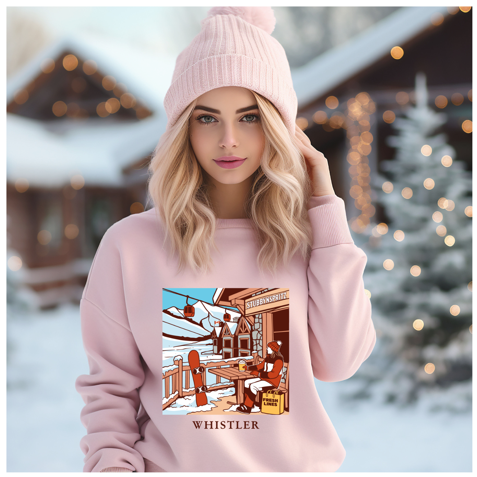 Whistler Sweatshirt Cotton Polyester Collection Limited