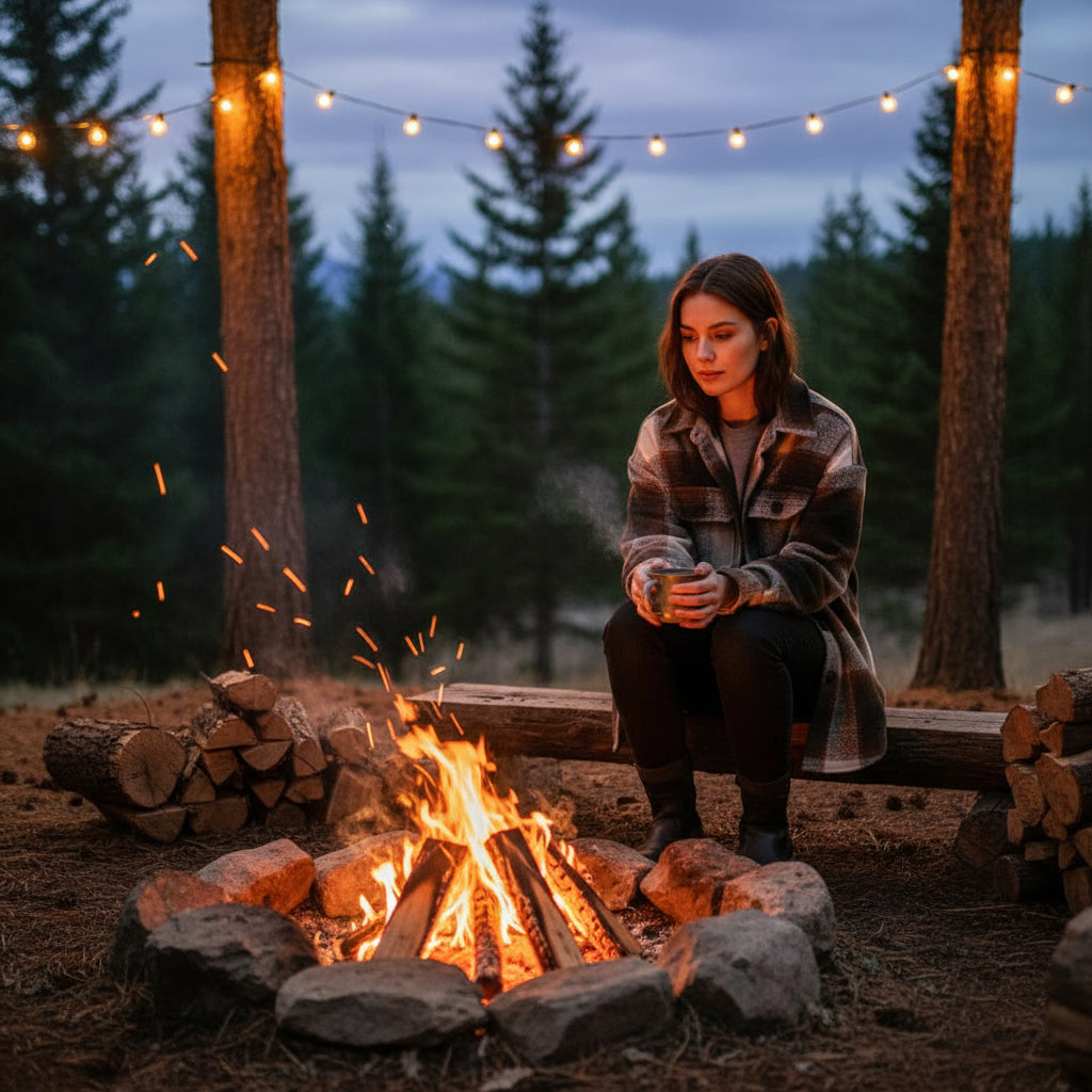 Slim Fit Plaid Shirt Jacket
