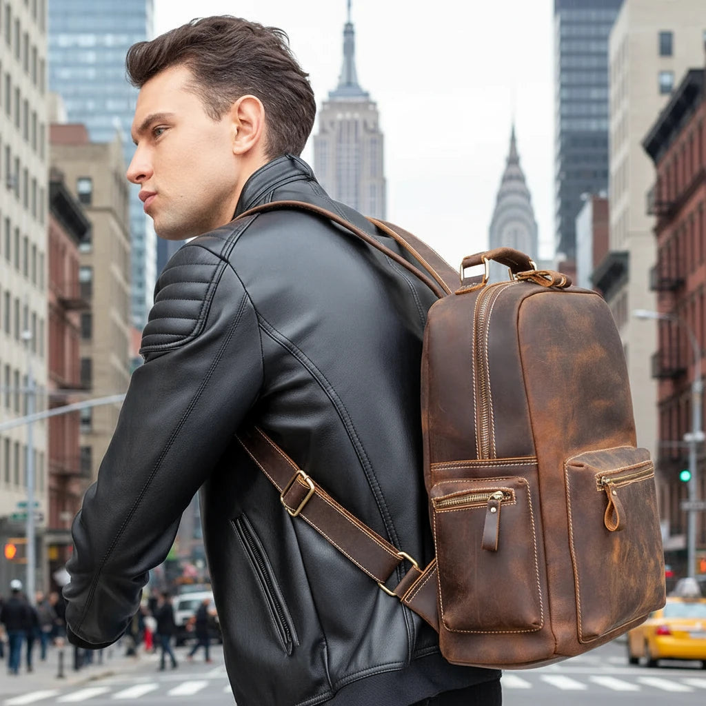 Vintage Leather Handbag