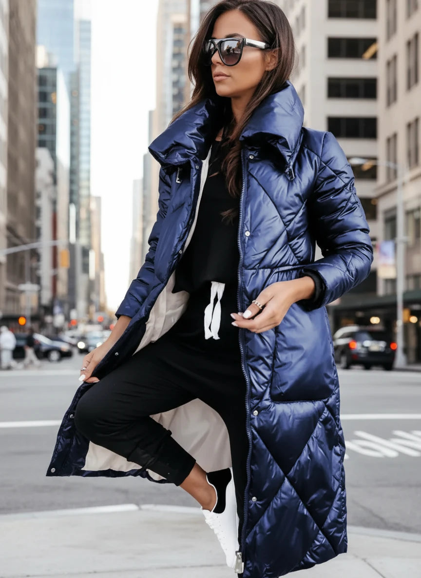 Plus Size Winter Long Fashion Coat