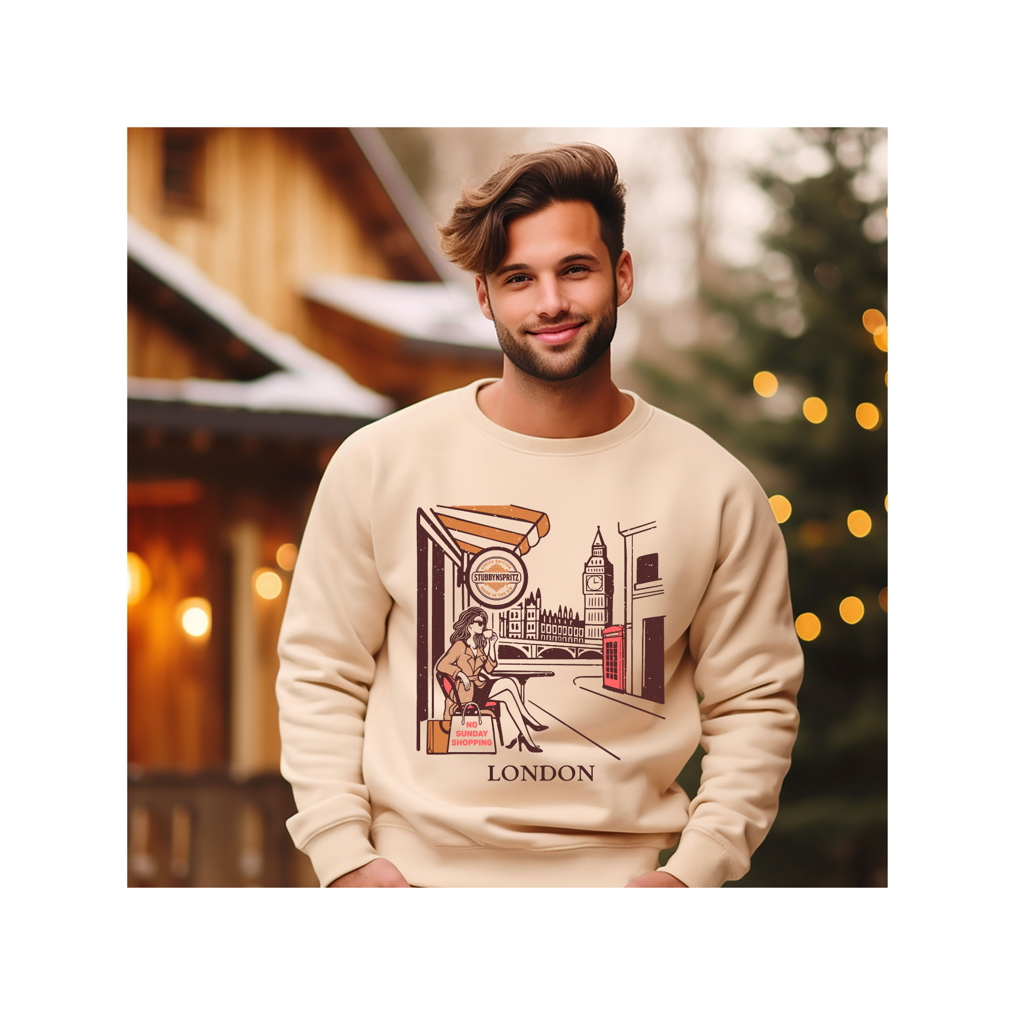 London Souvenir Sweatshirt Heritage London Collection Limited Edition Urban Explorer