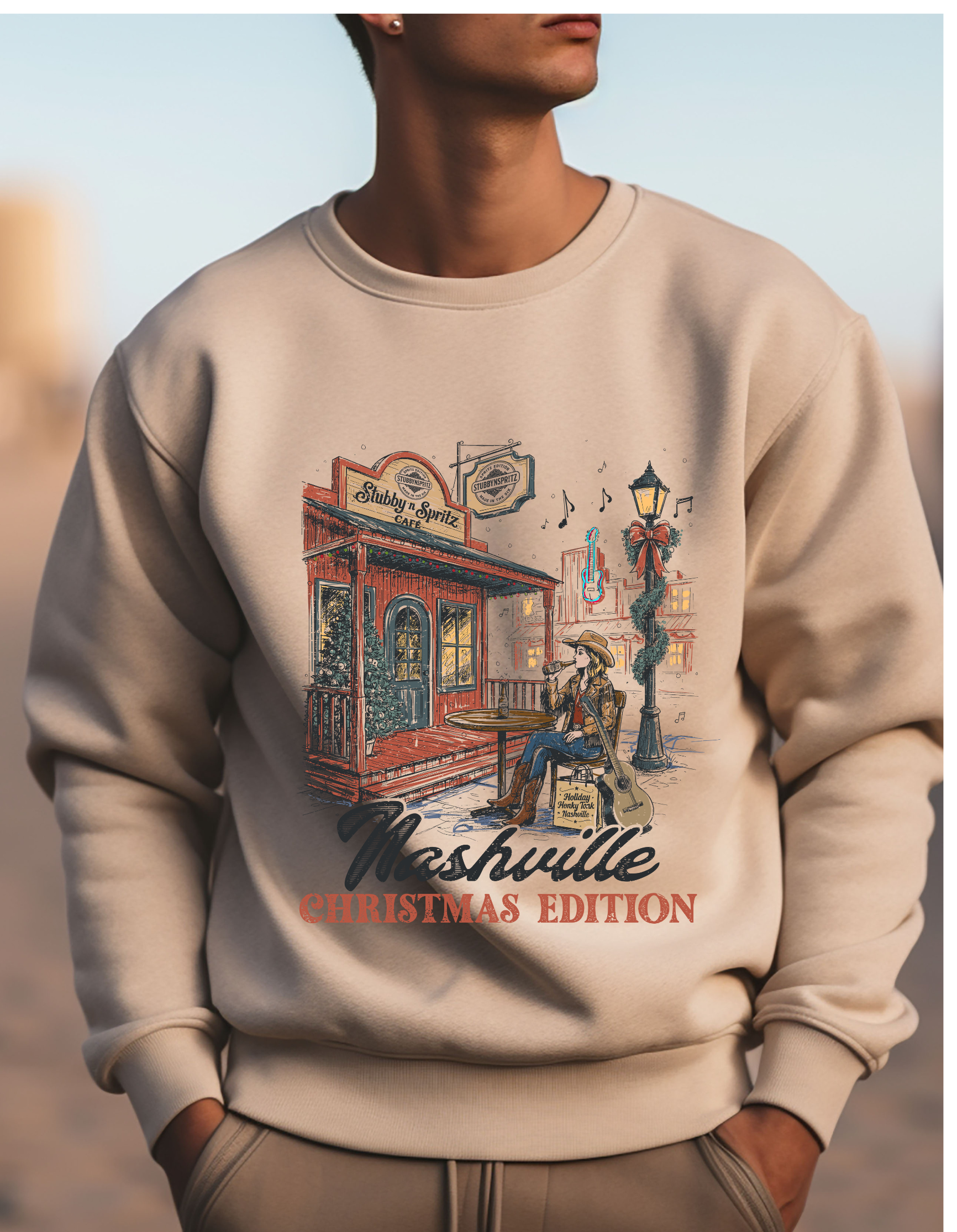 Nashville Collection Limited Edition Heavy Blend Sweatshirt Unisex Crewneck For Country Music Fans