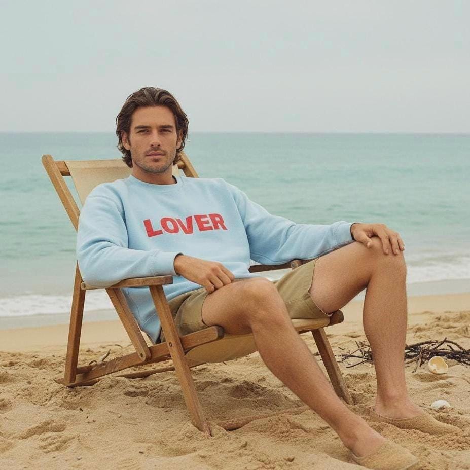 Be In Love City Sweatshirt Embroidered Limited Edition