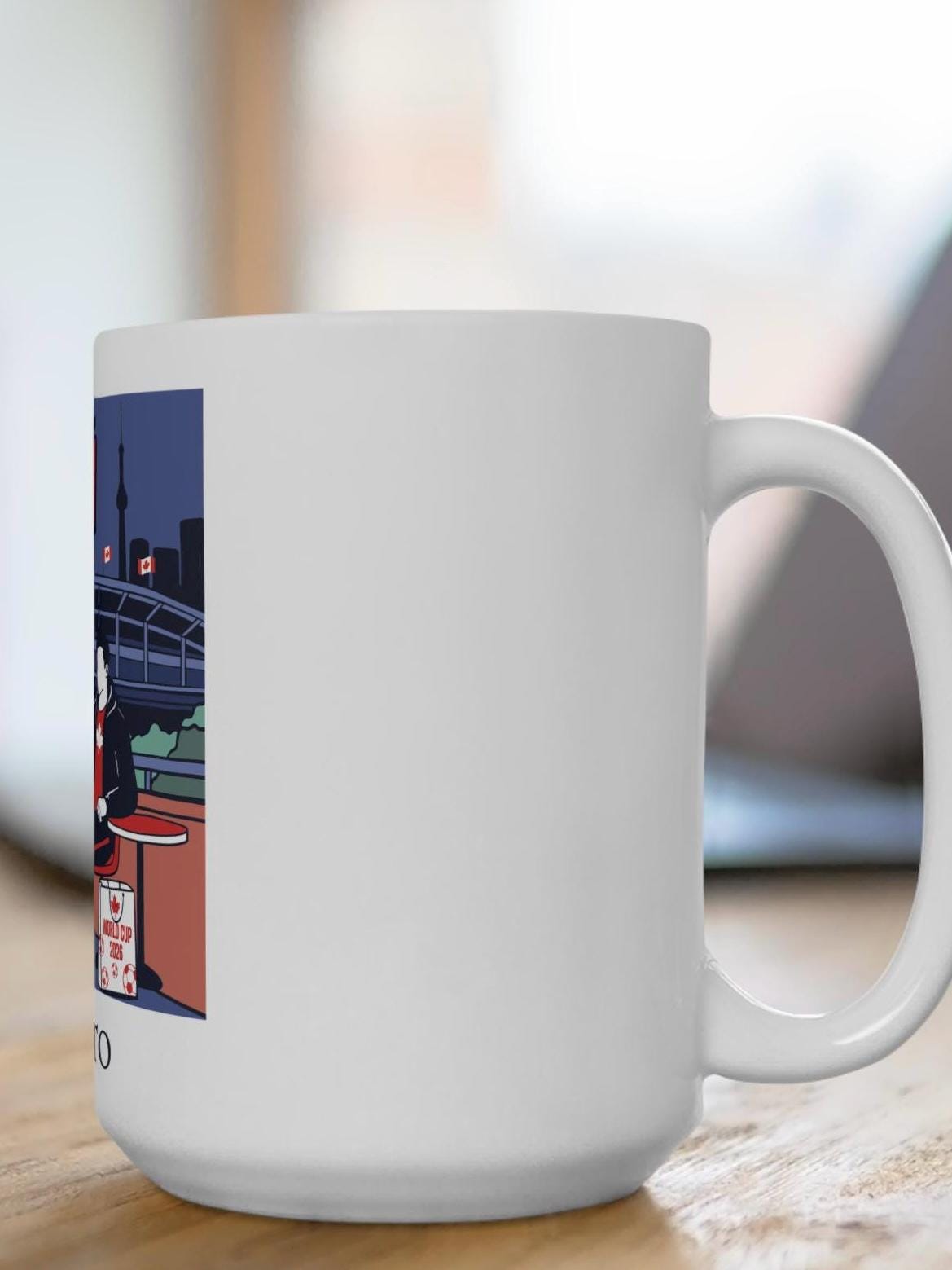 Toronto World Cup Ceramic Mug For Coffee Lovers, World Cup Collection, Limited Edition
