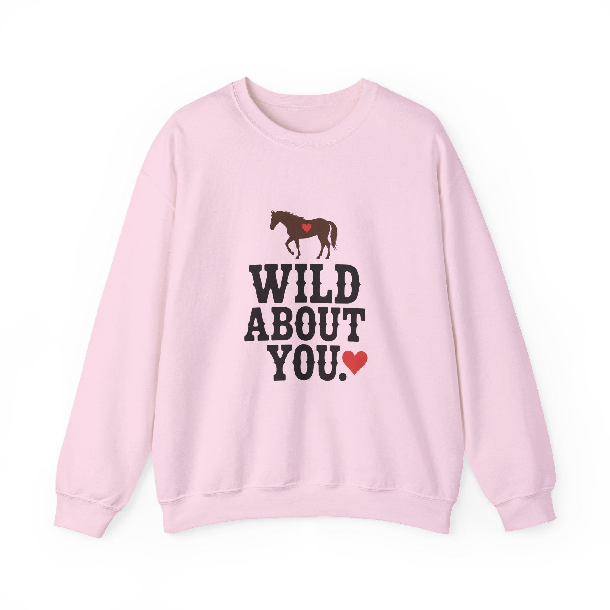 Wild About You Country Western Sweatshirt Cotton Poly Blend Rodeo Collection Limited Release