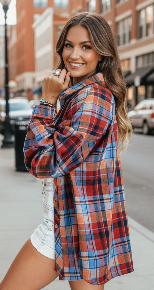Vintage Plaid Shirt Luxe Cotton Limited Edition