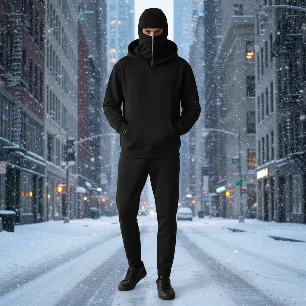 UrbanEdge Double Hood Cardigan