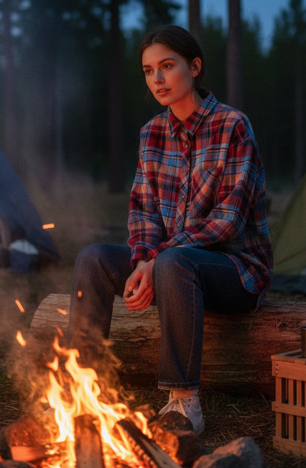 Vintage Plaid Shirt Luxe Cotton Limited Edition