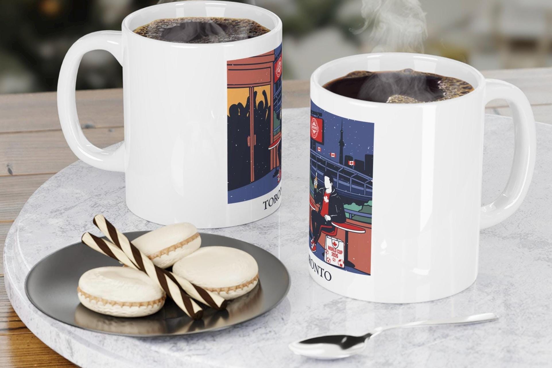 Toronto World Cup Ceramic Mug For Coffee Lovers, World Cup Collection, Limited Edition