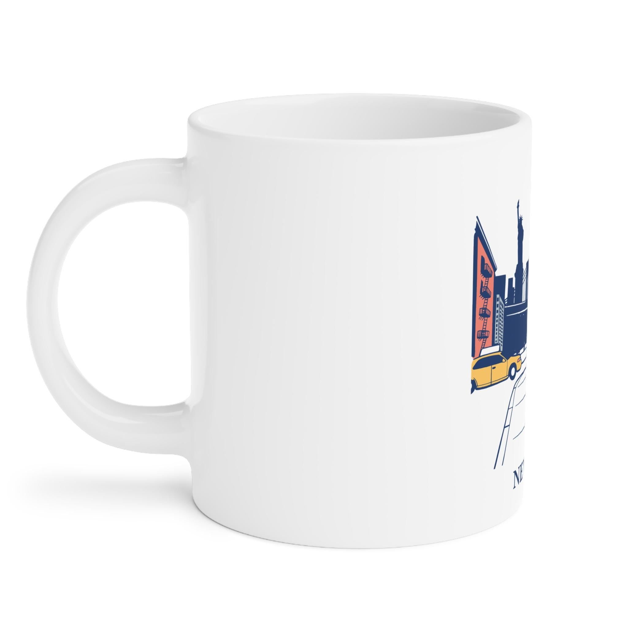 New York Cafe Ceramic Coffee Mug Limited Edition