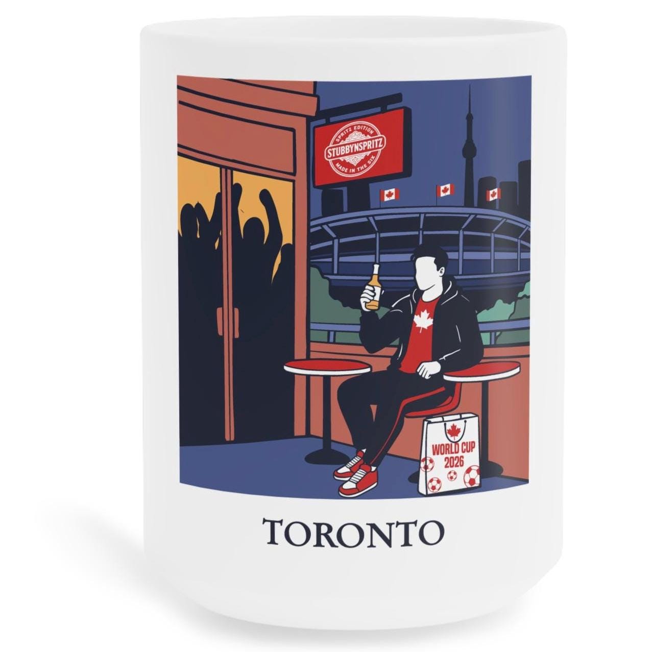 Toronto World Cup Ceramic Mug For Coffee Lovers, World Cup Collection, Limited Edition