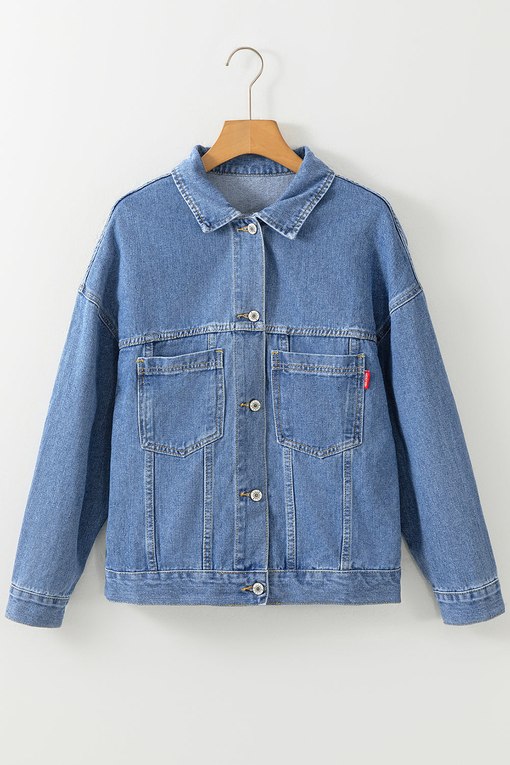 Premium Denim Jacket Oversized Light Blue Limited Edition