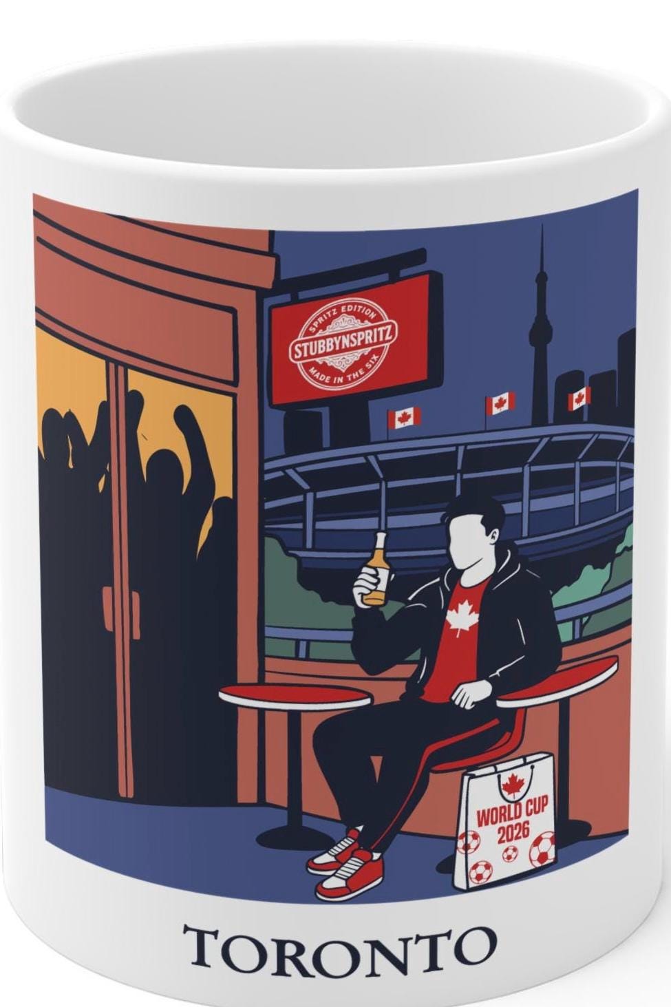 Toronto World Cup Ceramic Mug For Coffee Lovers, World Cup Collection, Limited Edition