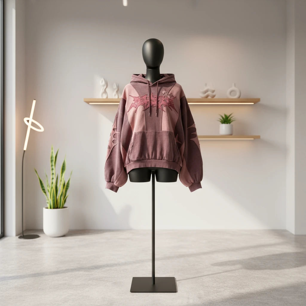 Y2K Grunge Pullover Hoodies for Women