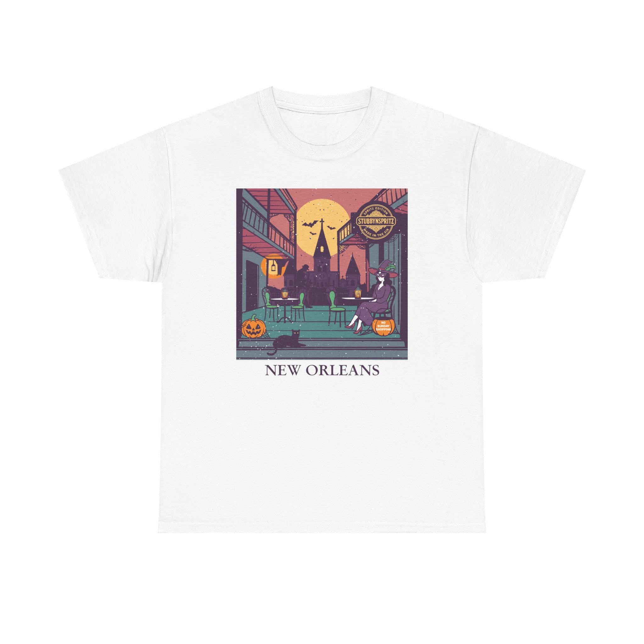 New Orleans T-Shirt Retro City Café Tee | Mens Vintage Streetwear | Casual Travel Gift