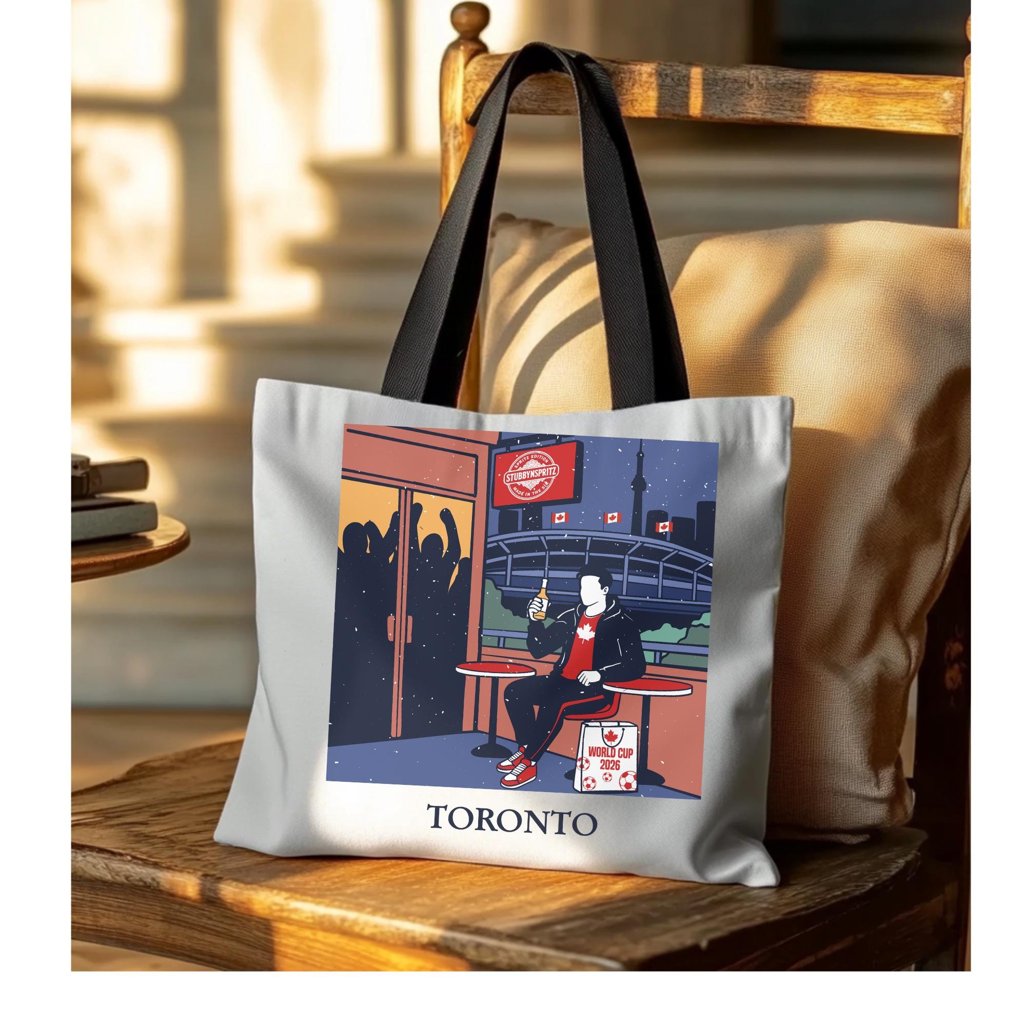 World Cup 2026 Toronto Tote Bag: City Lifestyle Accessory
