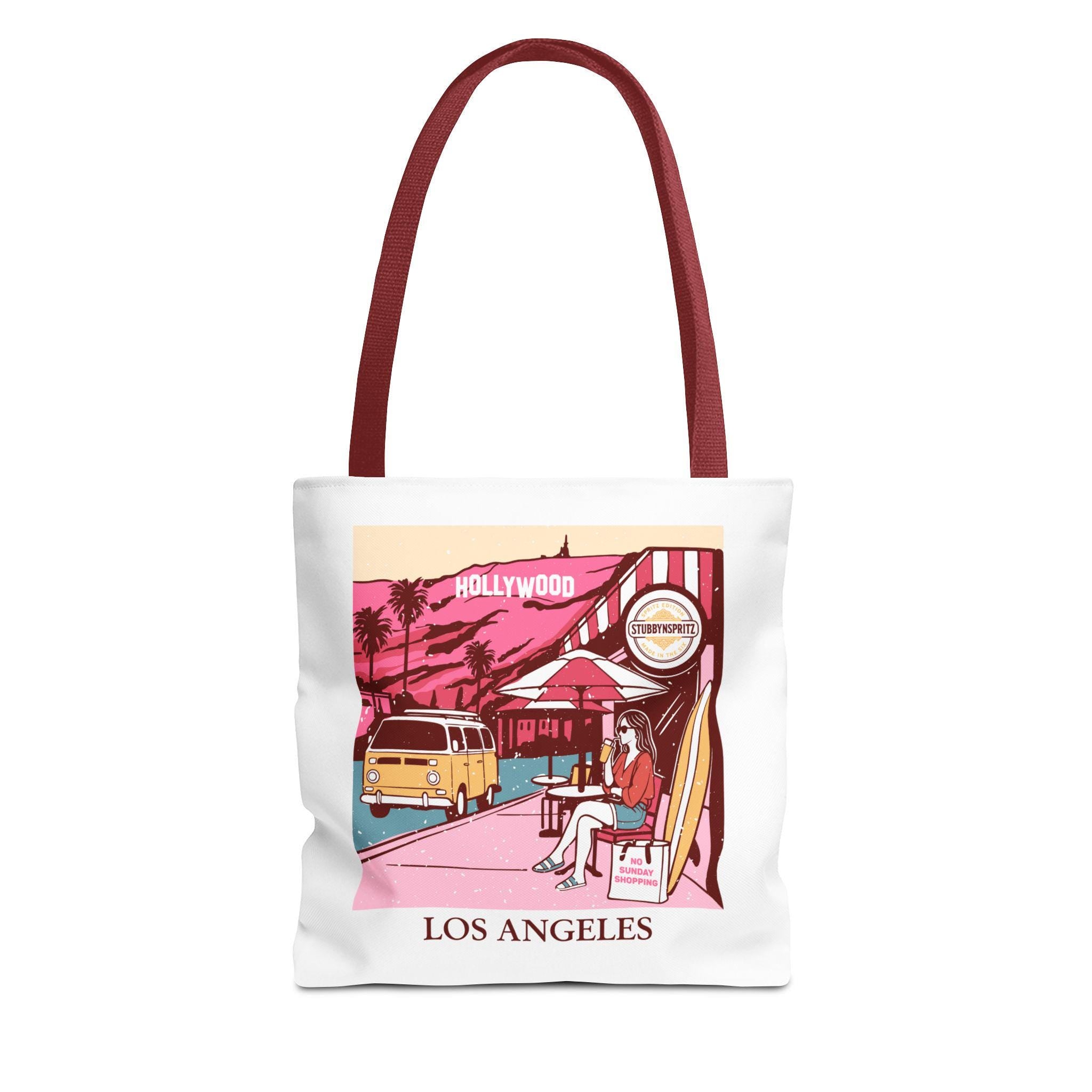 Los Angeles Graphic Tote Bag: Beach City Explorer Bag