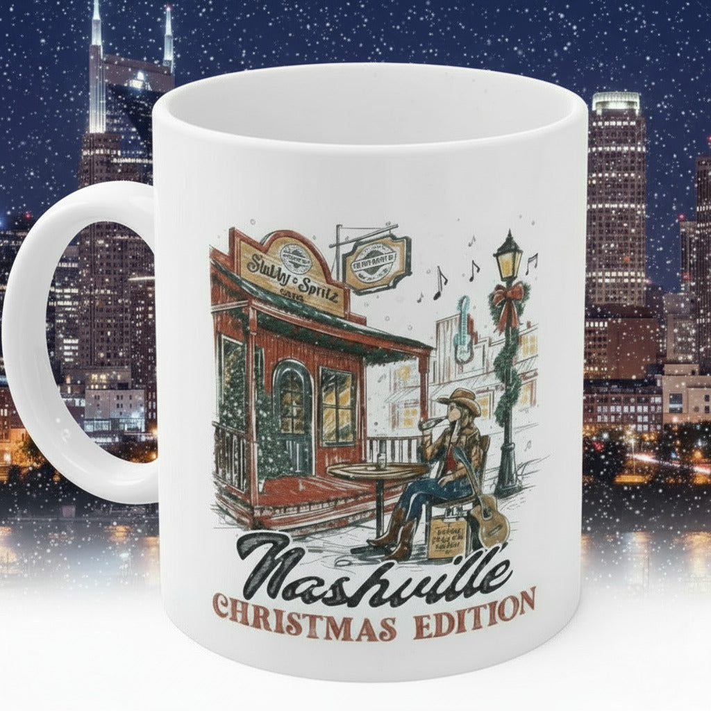 Nashville Christmas Edition Ceramic Mug