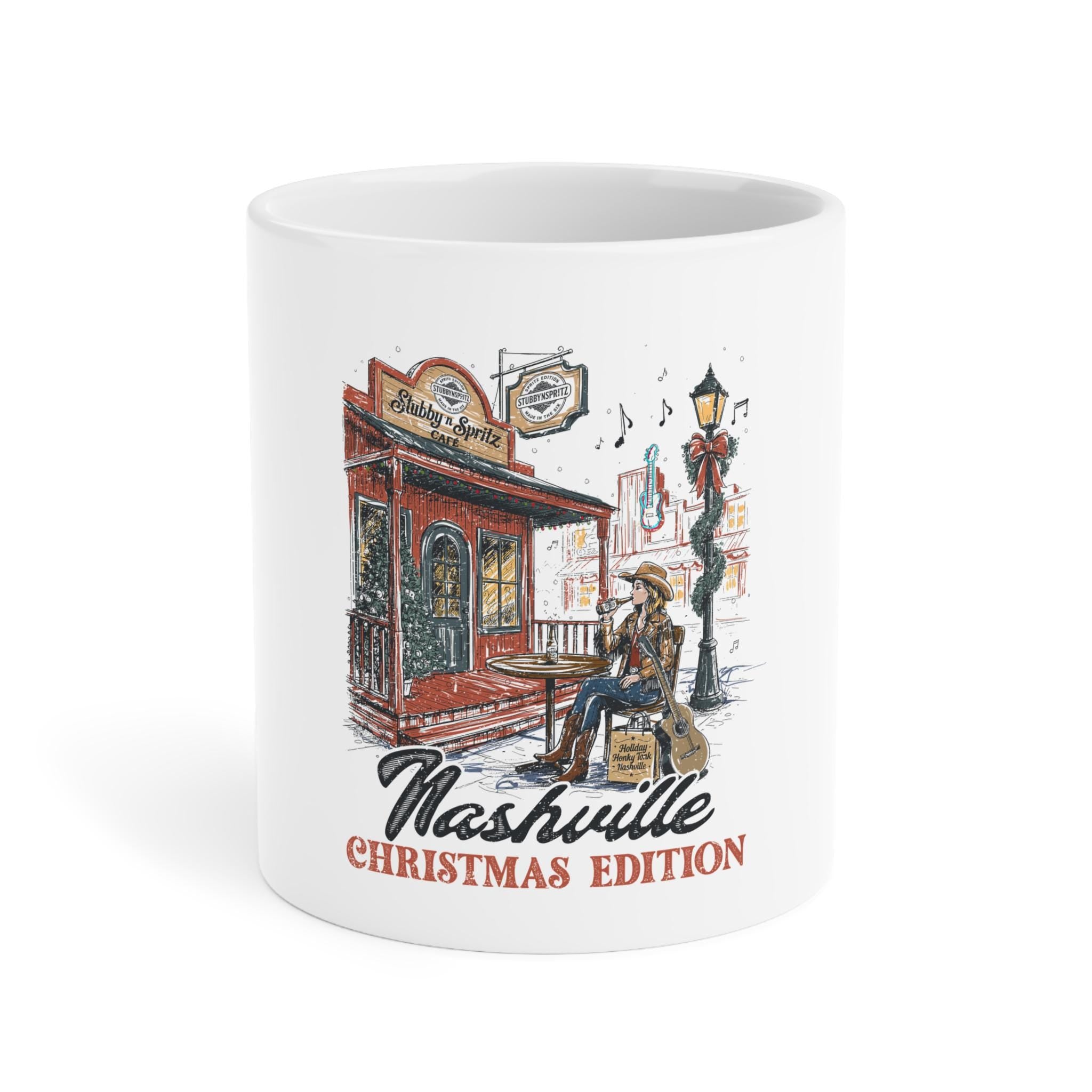 Nashville Christmas Edition Ceramic Mug