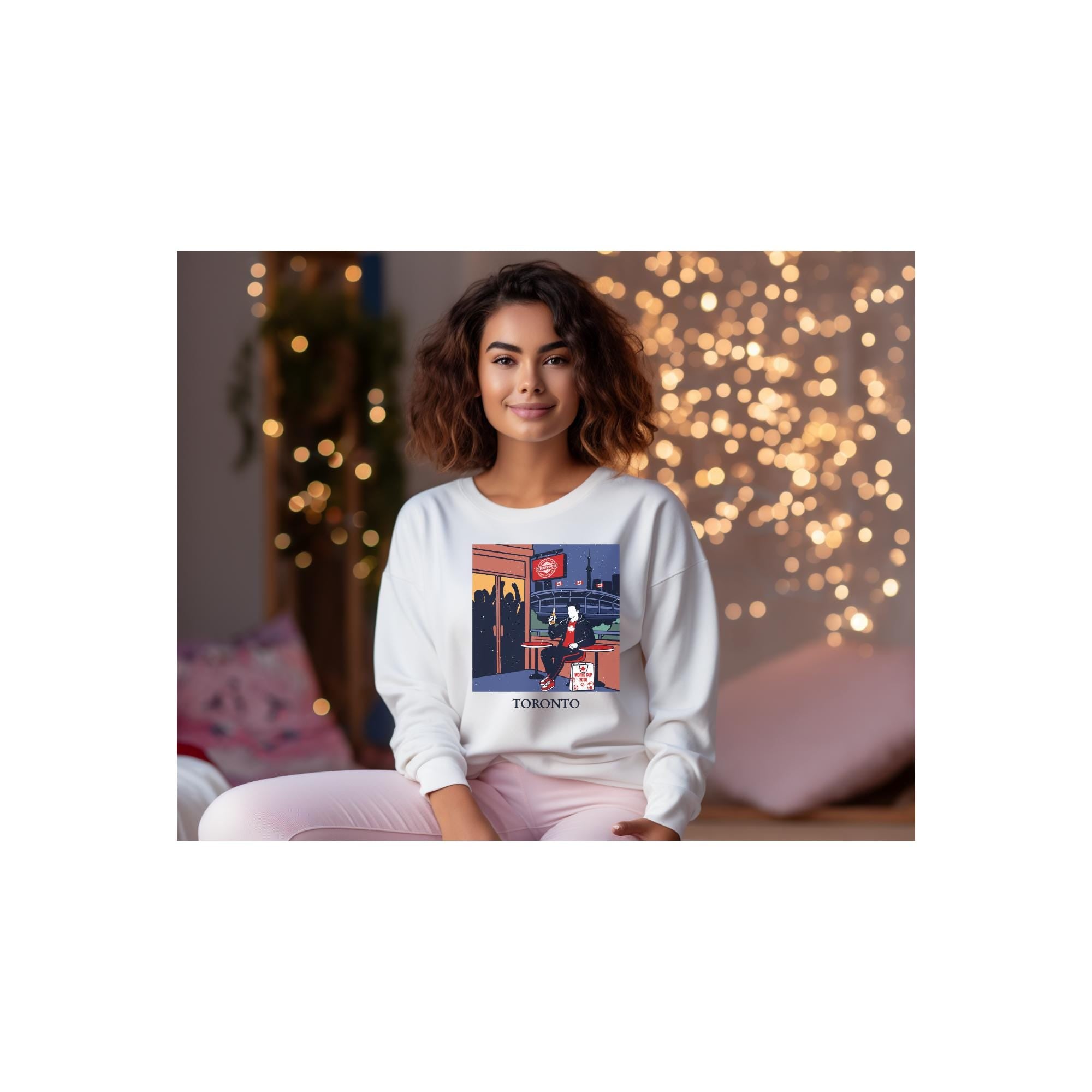 2026 World Cup Toronto Sweatshirt: Unisex Soccer Fan Apparel