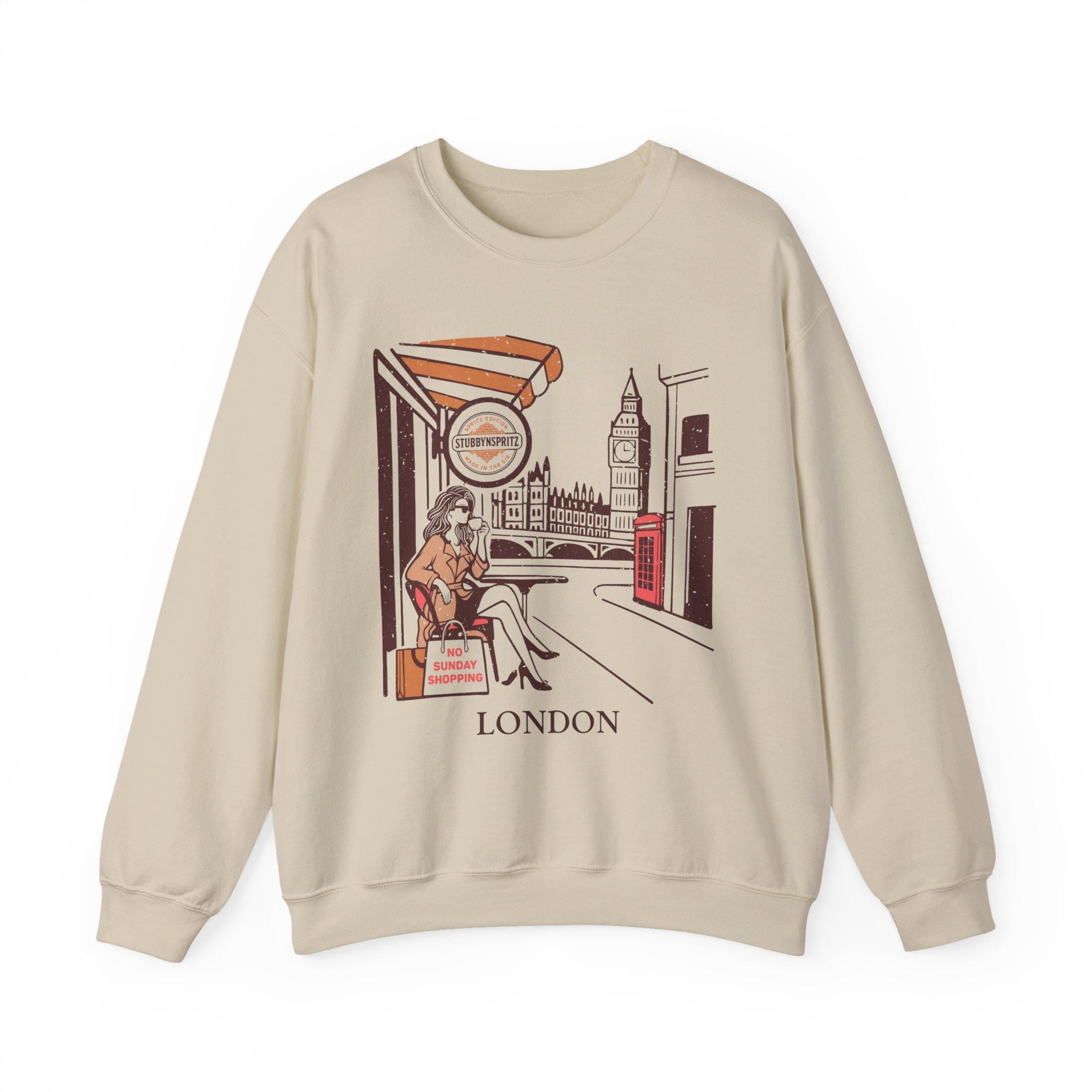 London Souvenir Sweatshirt: British Travel Gift