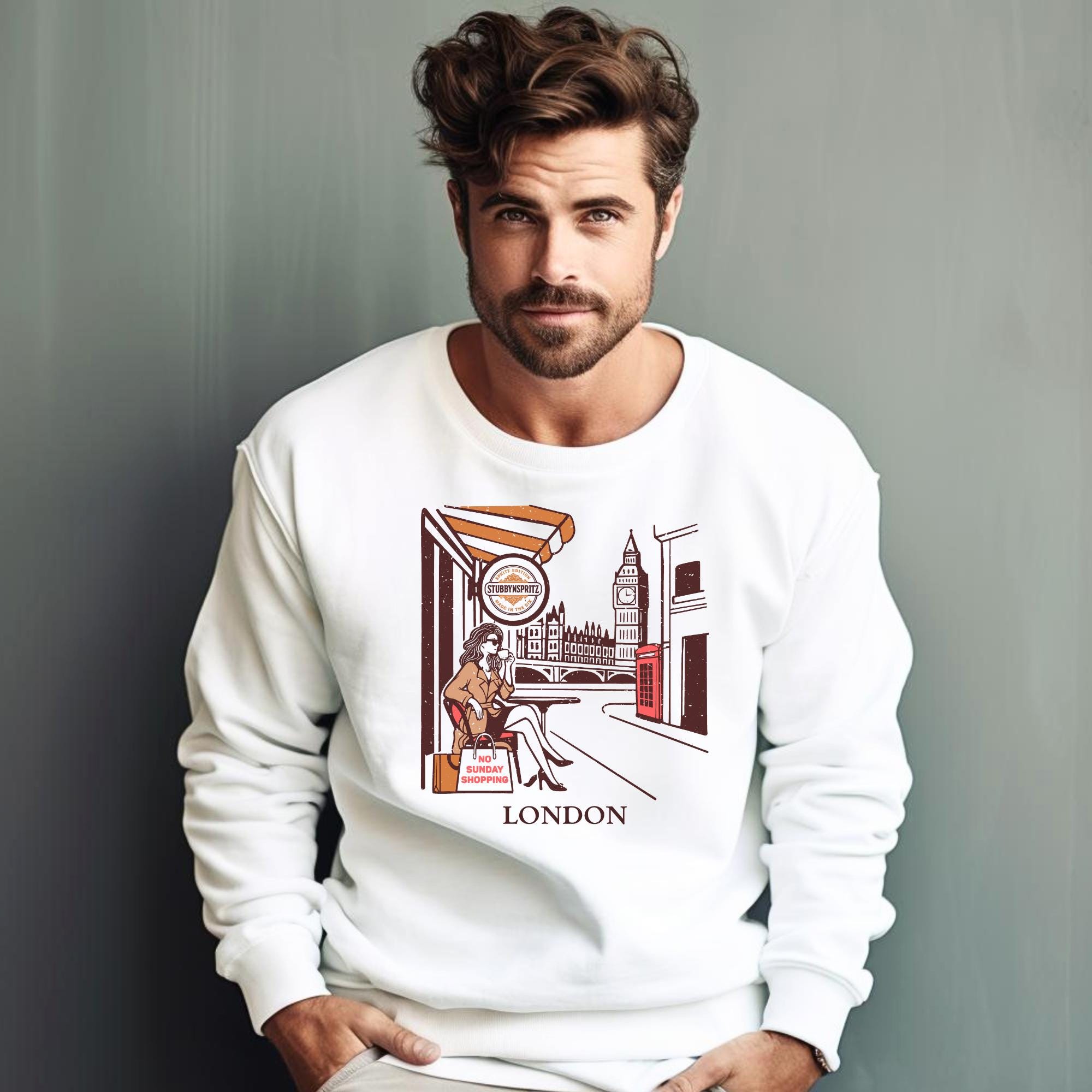 London Souvenir Sweatshirt: British Travel Gift