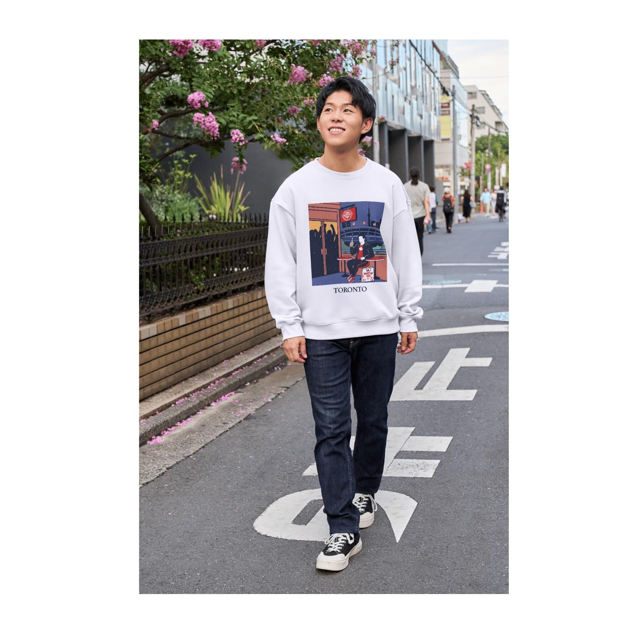 Toronto 2026 World Cup Sweatshirt: Retro Soccer Fan Apparel