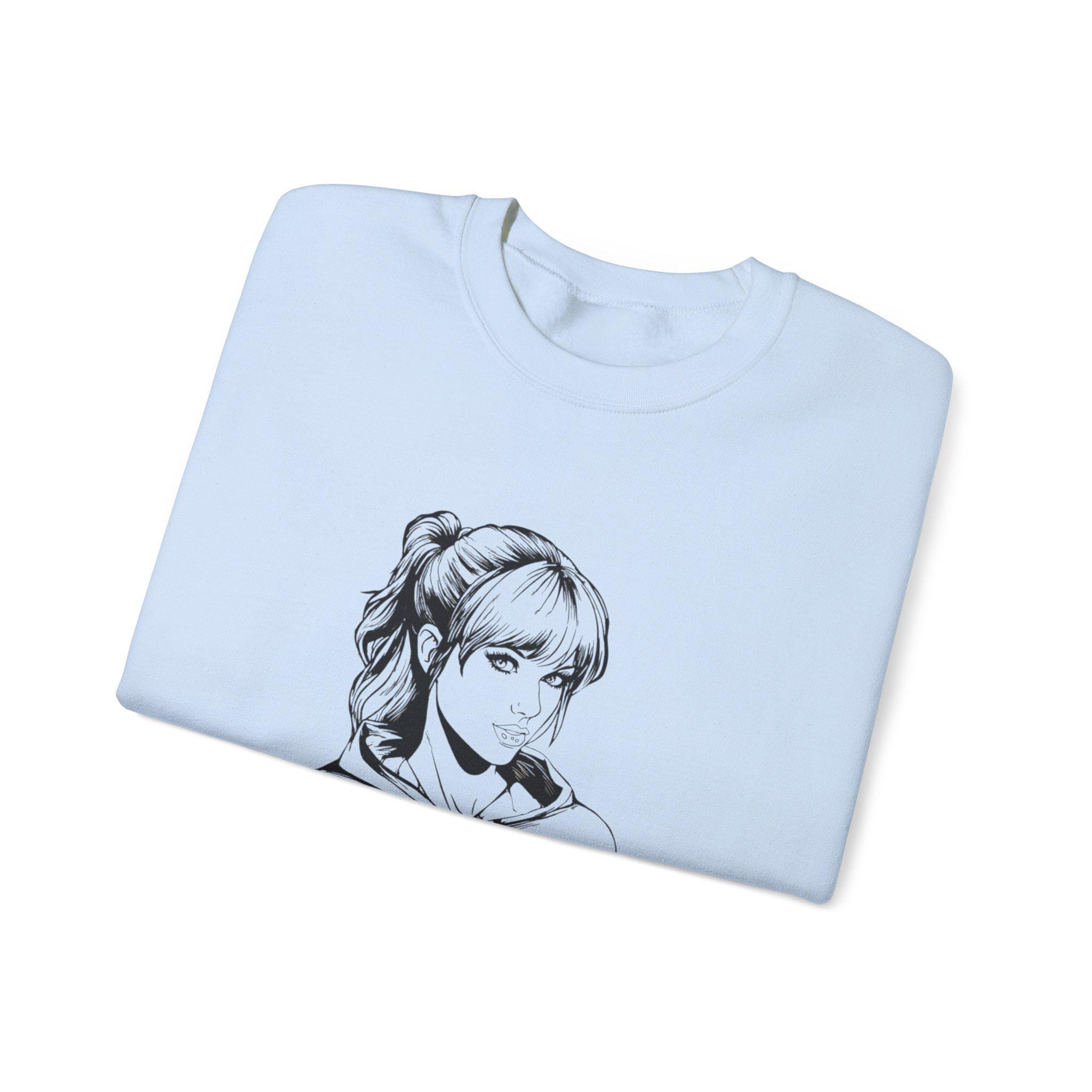 Anime-Inspired Art Lover Sweatshirt - Unisex Graphic Crewneck