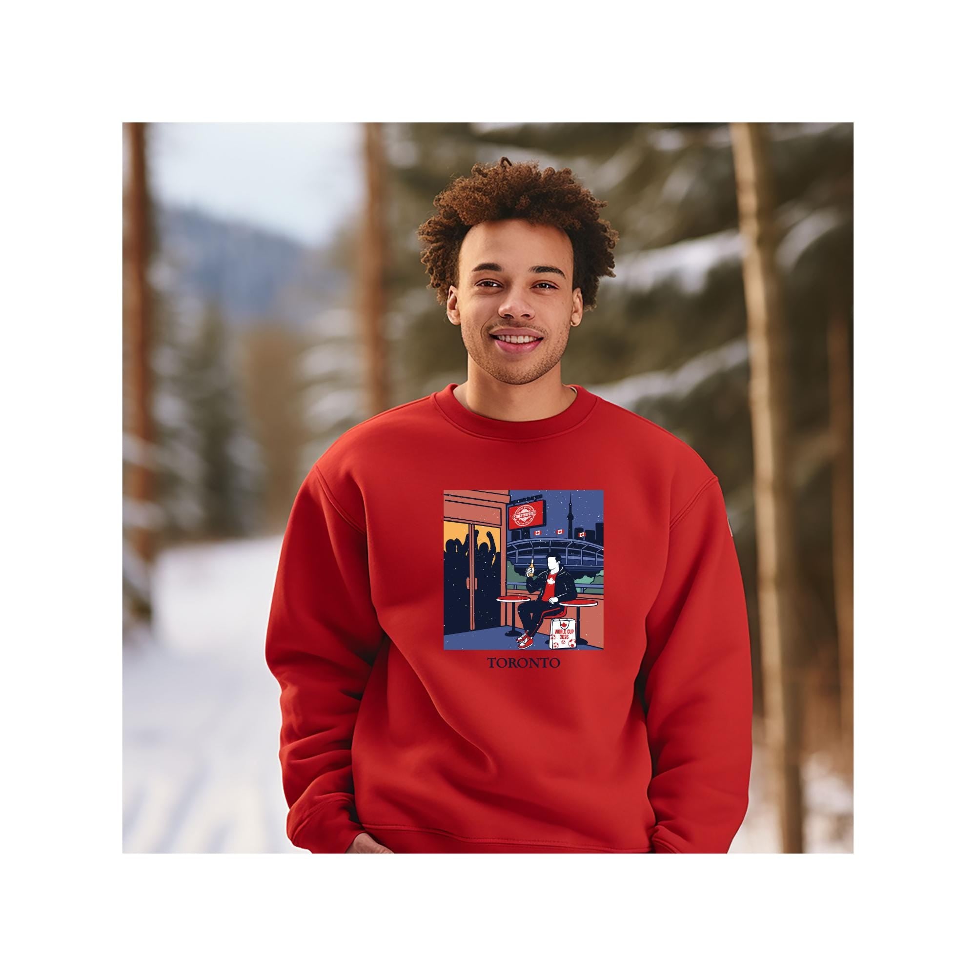 Toronto 2026 World Cup Sweatshirt: Retro Soccer Fan Apparel