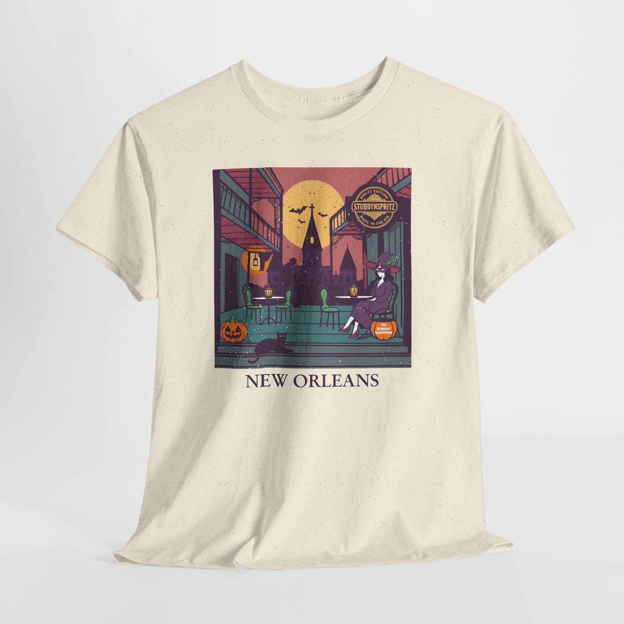 New Orleans T-Shirt Retro City Café Tee | Mens Vintage Streetwear | Casual Travel Gift